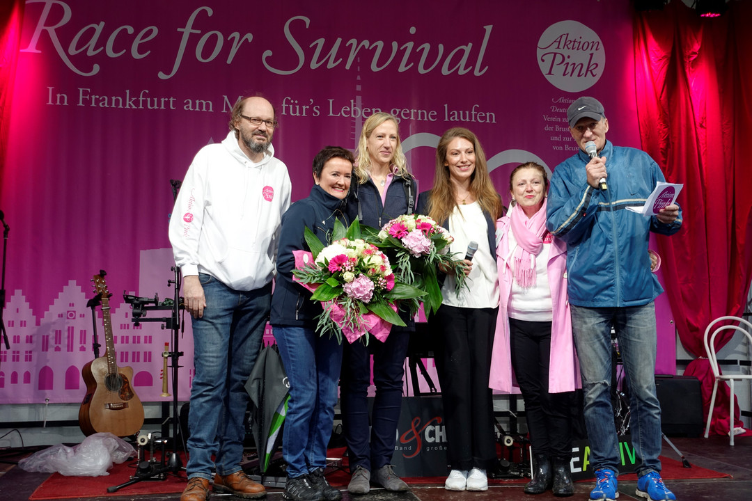 Eröffnung der Europäischen Woche des Sports beim Aktion Pink Race for Survival | Bildquelle: Mirco Saric