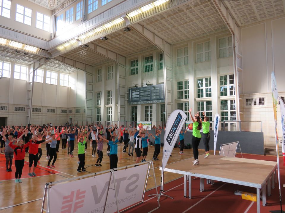 Turn- Gesundheit- und Sportkongress mit bewegter Eröffnung | Bildquelle: Sächsischer Turn-Verband