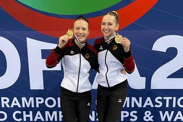 Alexandra Melnichuk und Nikola Volska | Bildquelle: DTB